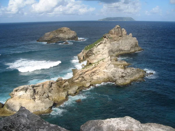 Pointe Des Chteaux Guadeloupe — Stockfoto