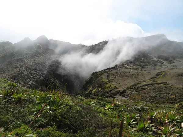 Volcan Soufrire Guadeloupe Antilles — Photo