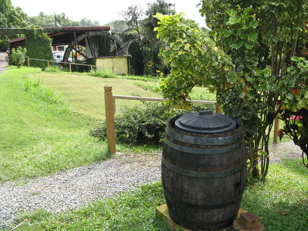 Distilleria Rum Guadalupa Indie Occidentali Francesi Immagine Stock