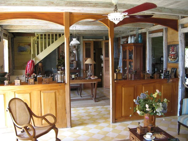 Casa Criolla Indias Occidentales Francesas — Foto de Stock