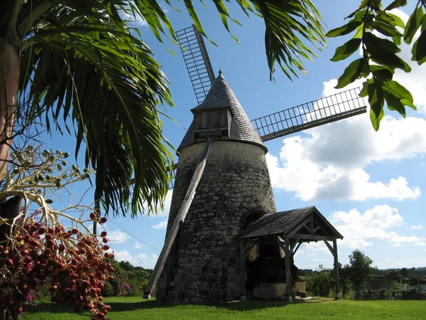 Moulin Bzard Marie Galante Guadeloupe Állam — Stock Fotó