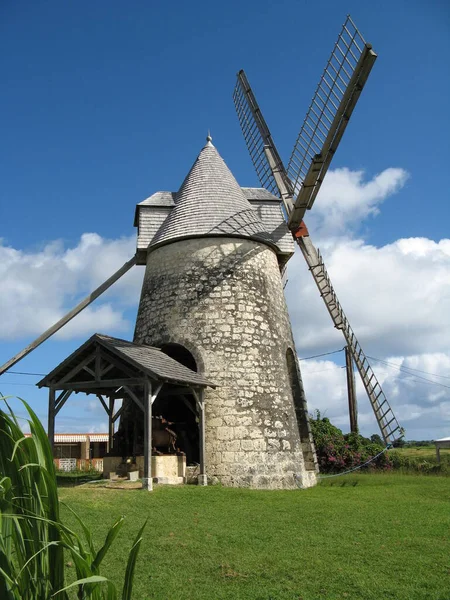 Moulin Bzard Marie Galante Gwadelupa — Zdjęcie stockowe