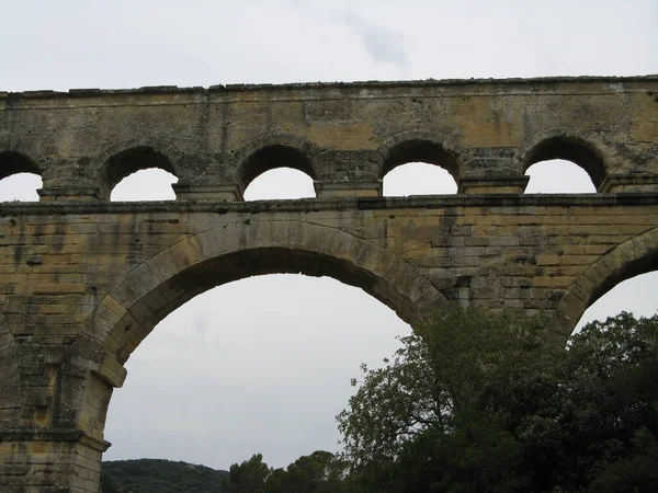Pont Gard Frankrijk — Stockfoto