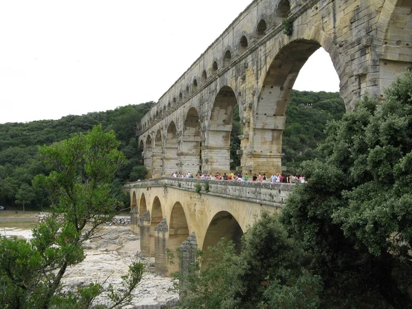 Pont Gard Frankrijk — Stockfoto