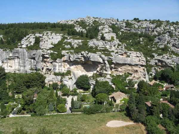 Les Baux Provence França — Fotografia de Stock