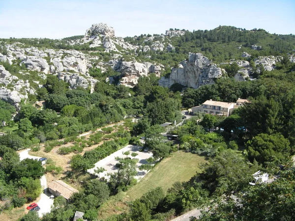 Les Baux Provence França — Fotografia de Stock