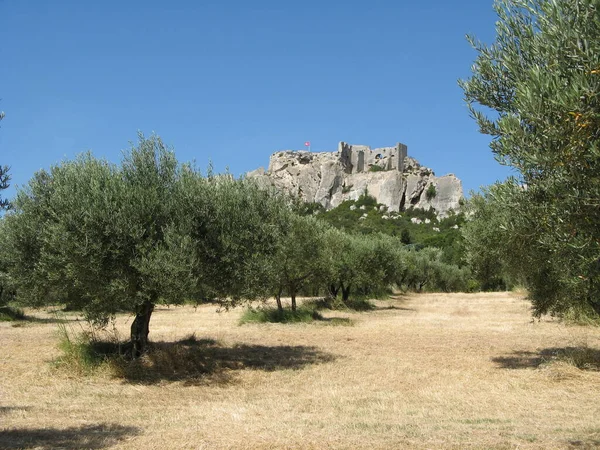 Les Baux Provence França — Fotografia de Stock