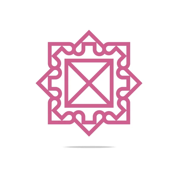 Logotipo abstracto letra X diseño amor negocio — Vector de stock