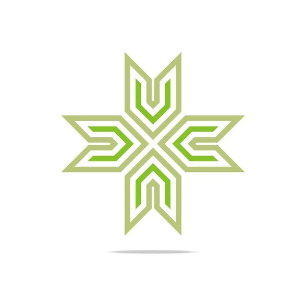 Logo Design Symbol Hospital Plus Icona medica Vettore astratto — Vettoriale Stock