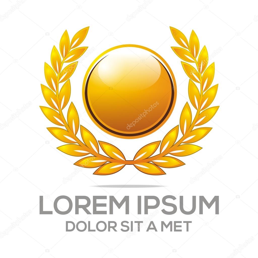 Champion, autumn, design, rewards, element, graphic, grow, harvest, leaf, logo, market, natural, paddy, unhulled rice,