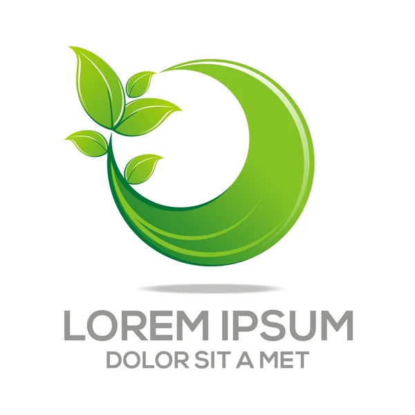 Logo Résumé Lettre d'affaires Design Logo Emblème vectoriel — Image vectorielle