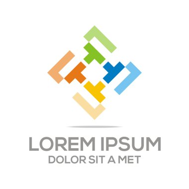 Logo soyut simge vektör