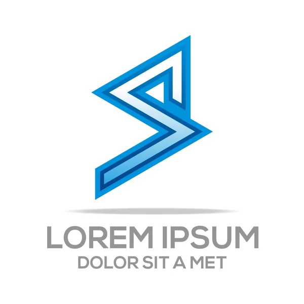 Logotipo combinación de A y V letra Vector — Vector de stock