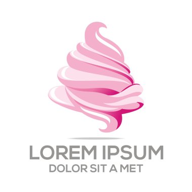 Logo Ice Cream Sandwich içki güzel lolipop pembe çocuklar