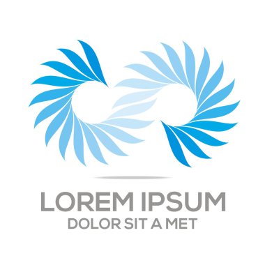 Logo Abstract Infinity Icon Idea