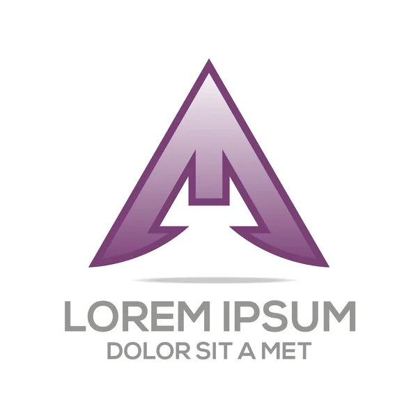 Logo abstraktes Symbol Element Vorlage Geschäftsvektor — Stockvektor