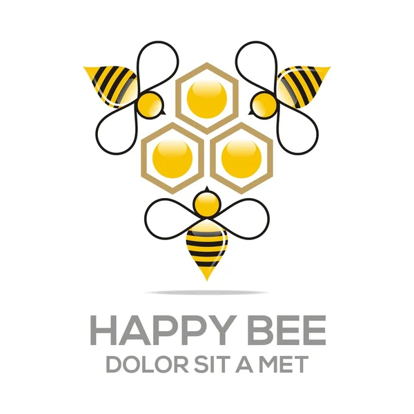 Logo beehive sweet natural and honeycomb design vector — Stock Illustration Logo beehive sweet natural and honeycomb design vector Royalty Free Stock Illustrations