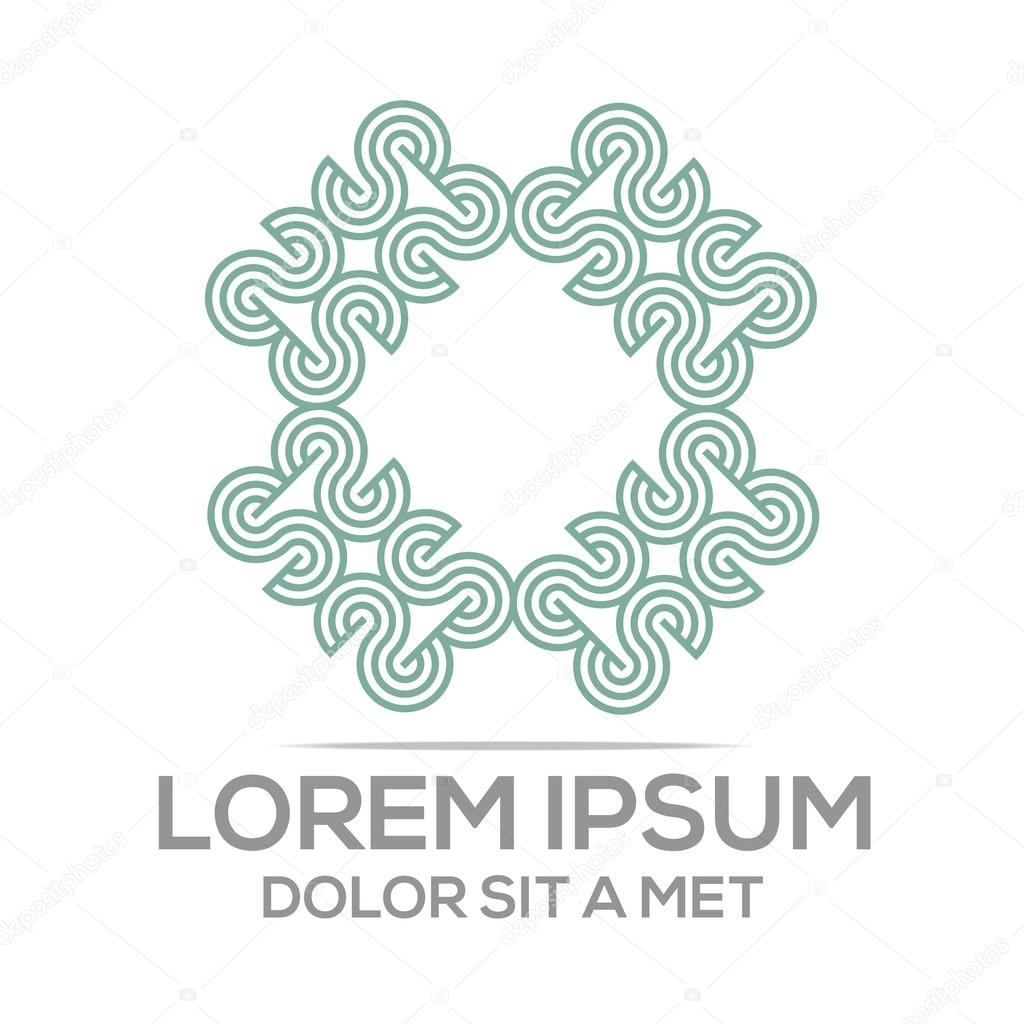 Symbol, element, elegant, business, letter S, text, font, initial, star, circle, line, style,