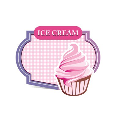 Logo Ice Cream Sandwich içki güzel lolipop pembe çocuklar