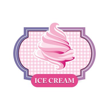 Logo Ice Cream Sandwich içki güzel lolipop pembe çocuklar
