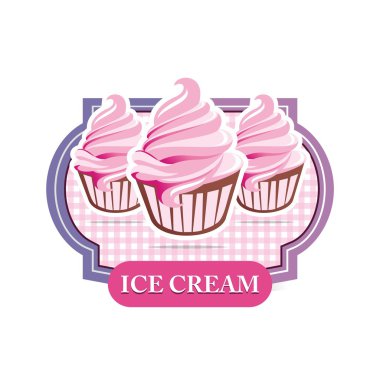 Logo Ice Cream Sandwich içki güzel lolipop pembe çocuklar