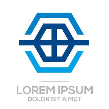 Logo Abstract Letter Alphabet Business Vector