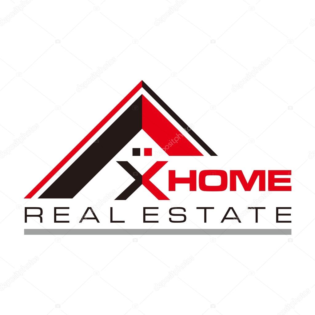 Agency, agent, apartment, architecture, background, building, business, company, concept, construction, corporation, design, real estate, red, renovation, shape, silhouette, social, symbol, vector,