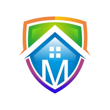 Real estate mortgage home construction company vector