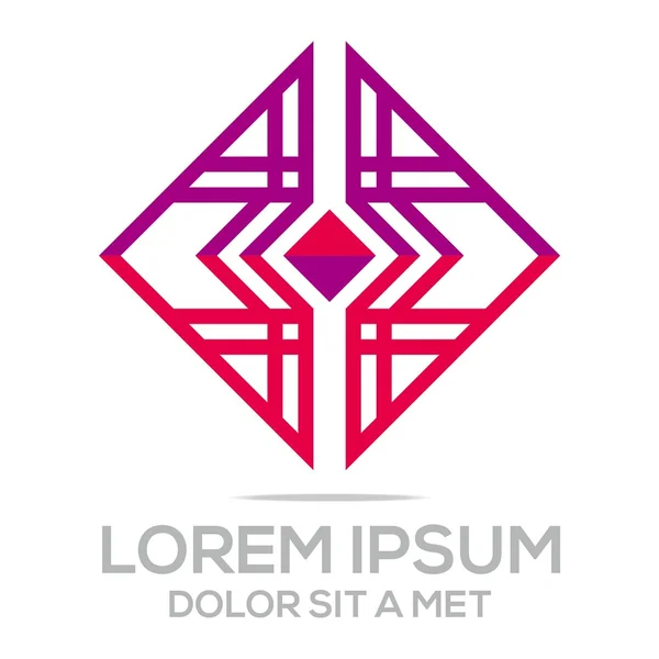 Logo Lettre M Ailes Symbole Icônes de conception vectoriel — Image vectorielle