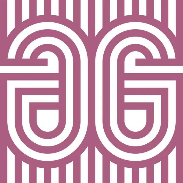 Logo Letter Line G Alphabet Vector Design — Wektor stockowy