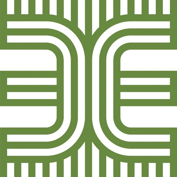 Logo Letter Line E Alphabet Vector Design — Stock vektor