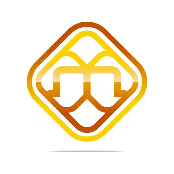 Logo Vector Letter M Symbol Design Icons — Stock vektor