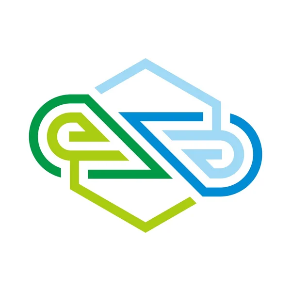 Logo Design Lettre G Formes d'arche Symbole Icône Vecteur abstrait — Image vectorielle