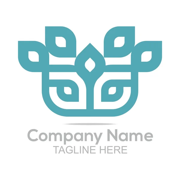 Diseño del logotipo Nombre de la empresa Infinity Shapes Connecting Symbol Icon Abstract Vector — Archivo Imágenes Vectoriales