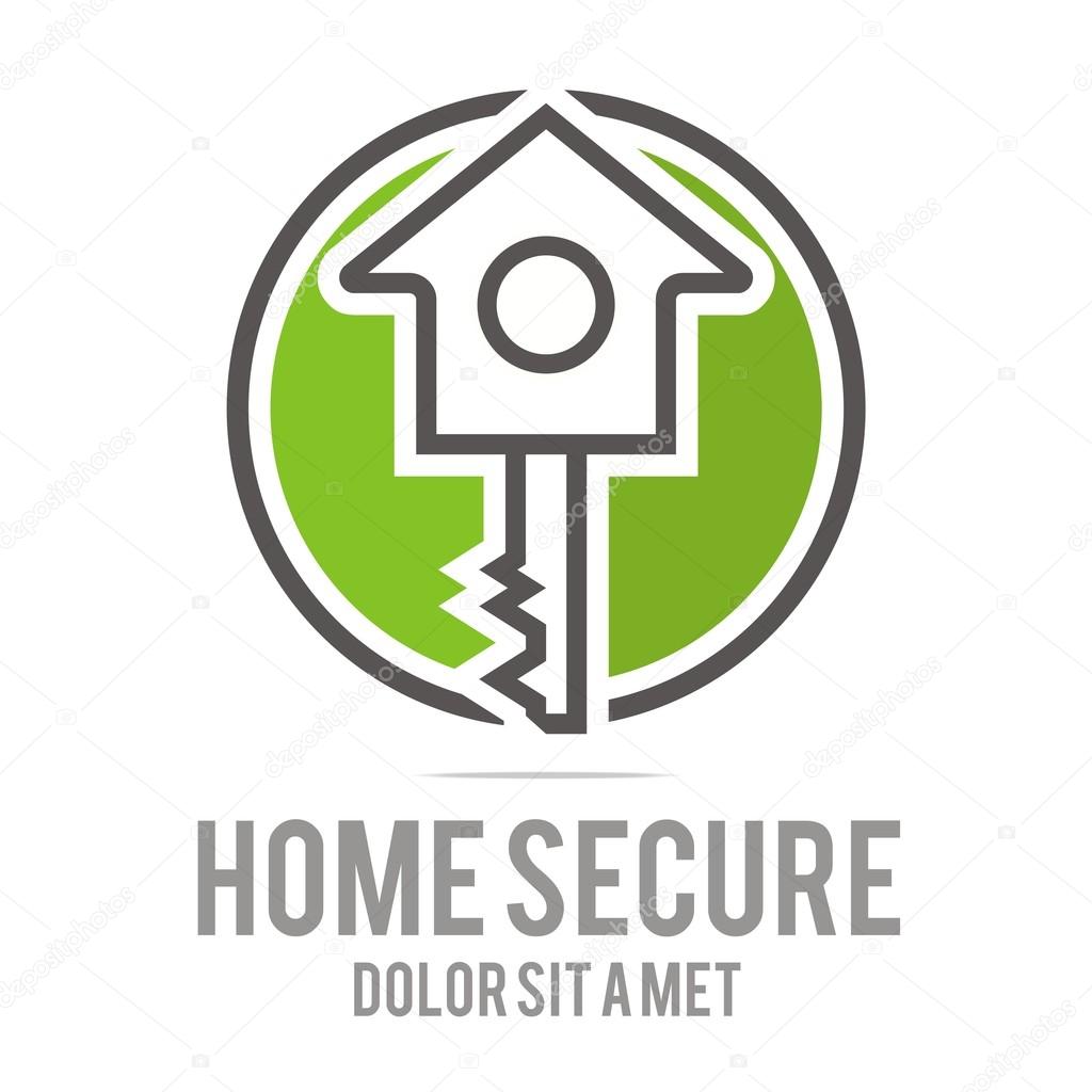 Home, key, house, security, building, architecture, dwelling, locked, apartment, real estate, housing, residental, safety, apartment, builder, circle, round, shield