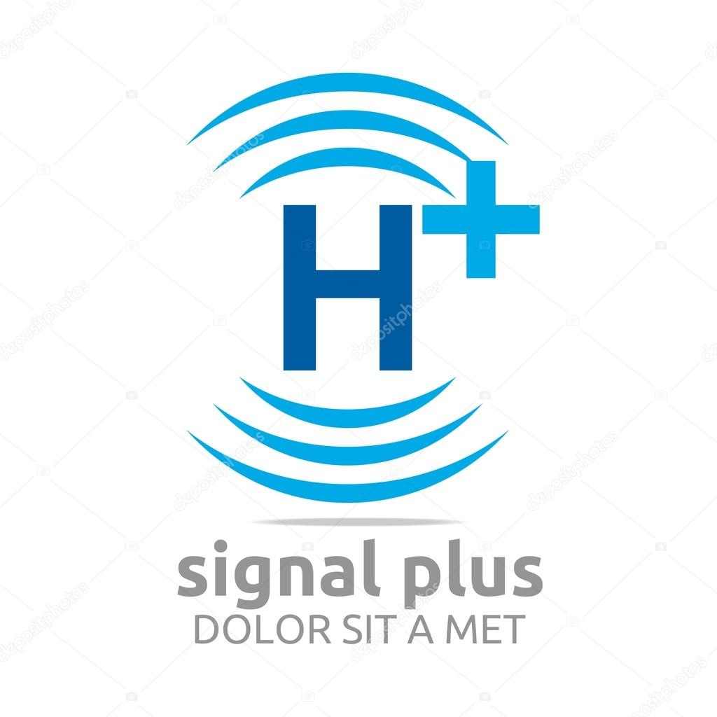 Letter, signal, plus, color, alphabet, wireless, logo, lettering, network, internet, technology, hotspot, security, wifi