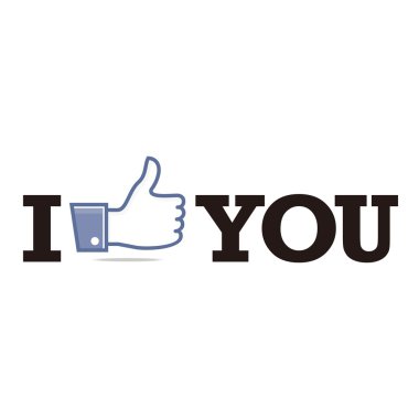 Abstract logo thumb up like finger design icon vector
