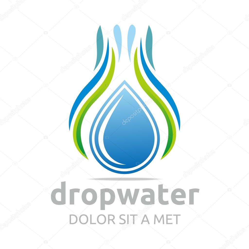Drop water, pure, logo, shapes, symbol icon, sign, design, river, sea, waterfall, aqua, lake, pond, beach, spring, healthy, clean