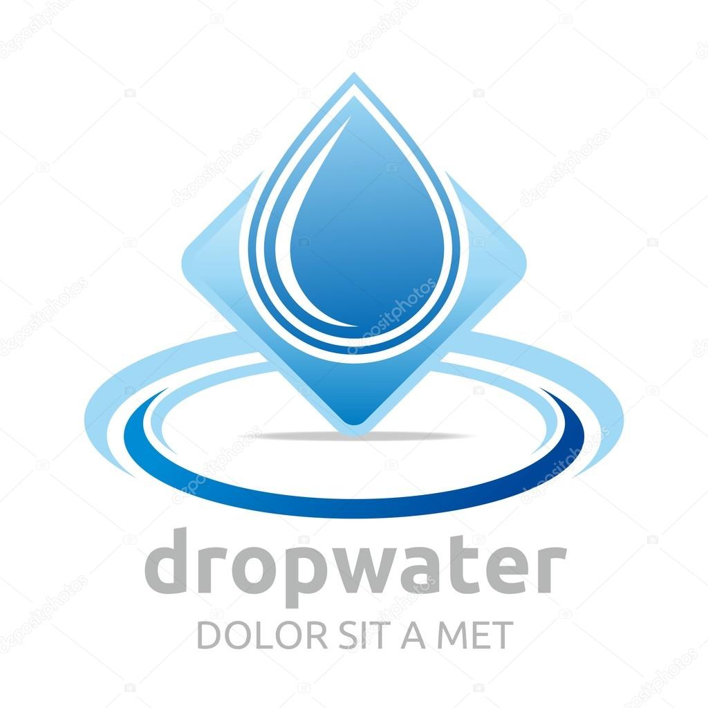 Drop water, pure, logo, shapes, symbol icon, sign, design, river, sea, waterfall, aqua, lake, pond, beach, spring, healthy, clean