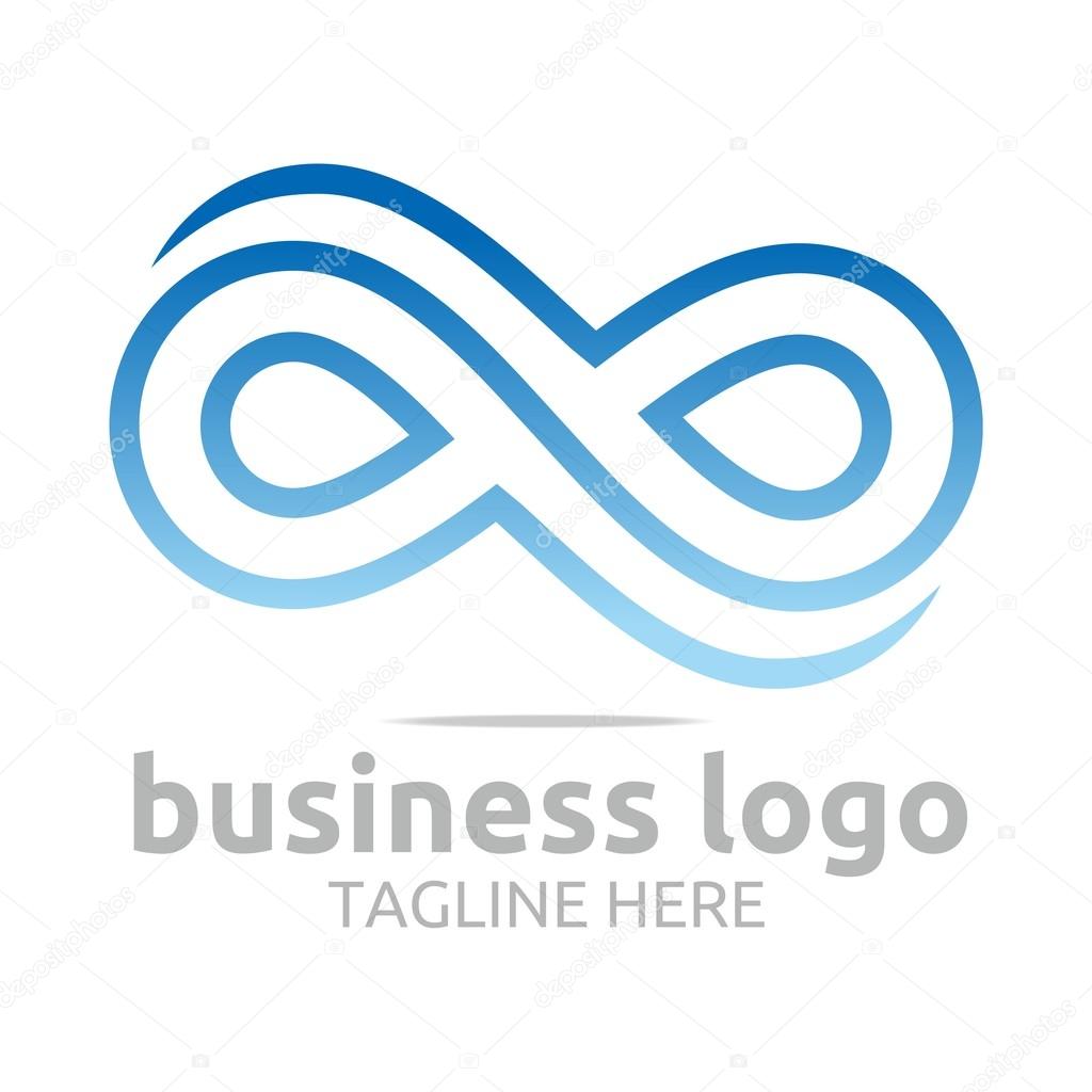 Infinity, loop, symbol, logo, icon, design, template, color, emblem, sign, abstract, line, arch