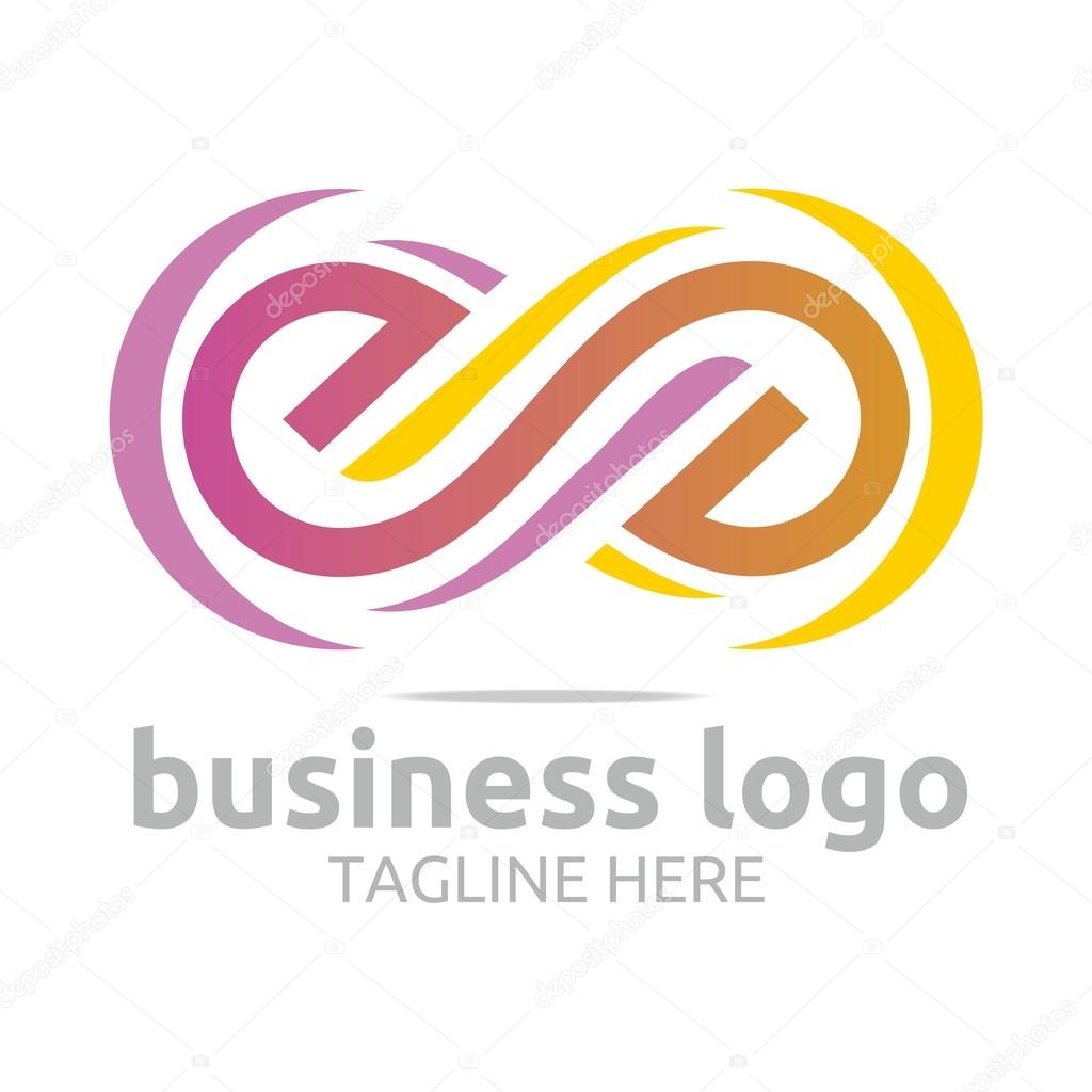 Infinity, loop, symbol, logo, icon, design, template, color, emblem, sign, abstract, line, arch