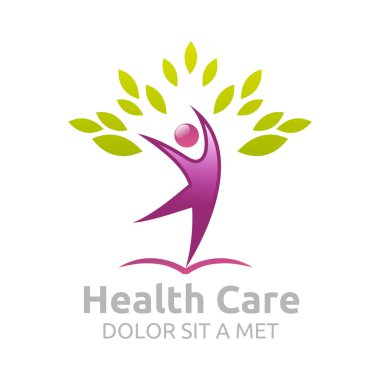 Logo tasarım simgesi yönünde yer tasarlamak vektör