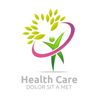 Logo tasarım simgesi yönünde yer tasarlamak vektör