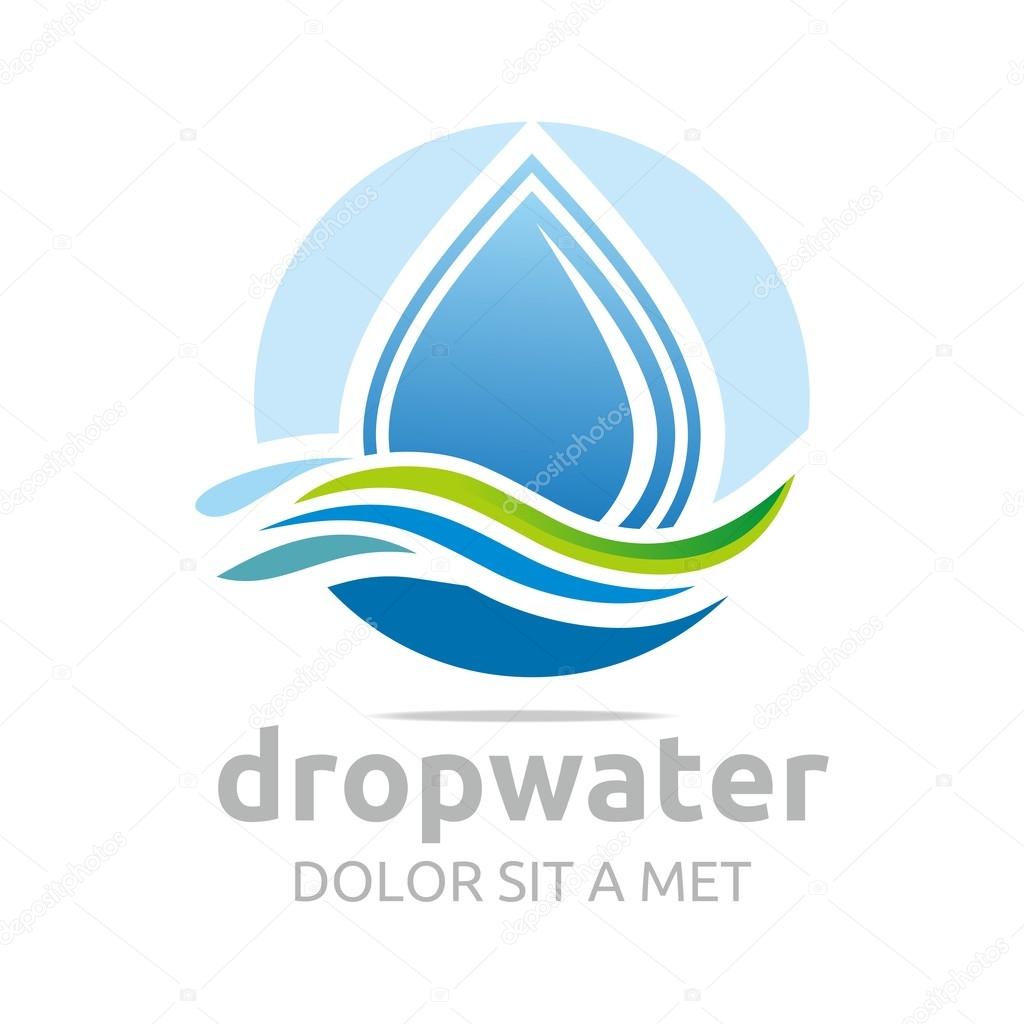Drop water, pure, logo, shapes, symbol icon, sign, design, river, sea, waterfall, aqua, lake, pond, beach, spring, healthy, clean, shield