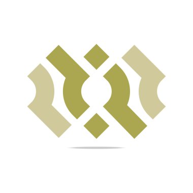 Logo Design Letter C Arrow Brown Icon Symbol Abstract Vector