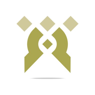 Logo Design Letter C Arrow Brown Icon Symbol Abstract Vector