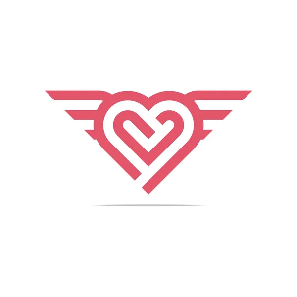 Logotipo Abstracto Letra G Amor Combinación Diseño Elemento Símbolo icono — Archivo Imágenes Vectoriales