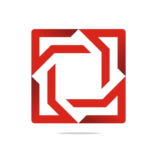 Логотип Елемент Стрілка Колір Дизайн Символ Піктограма Вектор — стоковий вектор