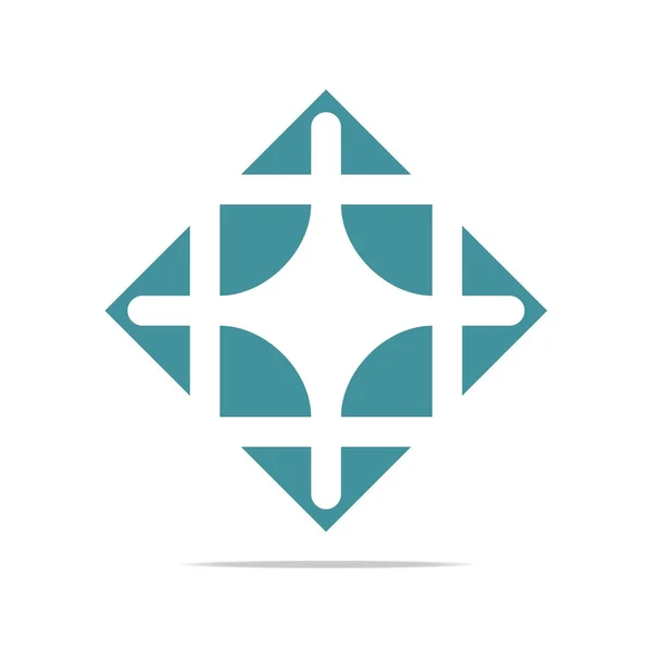 Business Logo Company Corporate Abstract Infinity — Stok Vektör