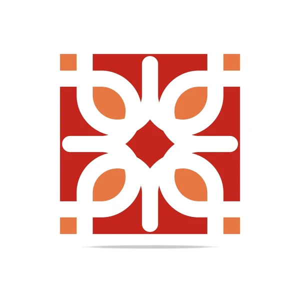 Abstract Logo Floral Design Symbol Icon Vector — Διανυσματικό Αρχείο